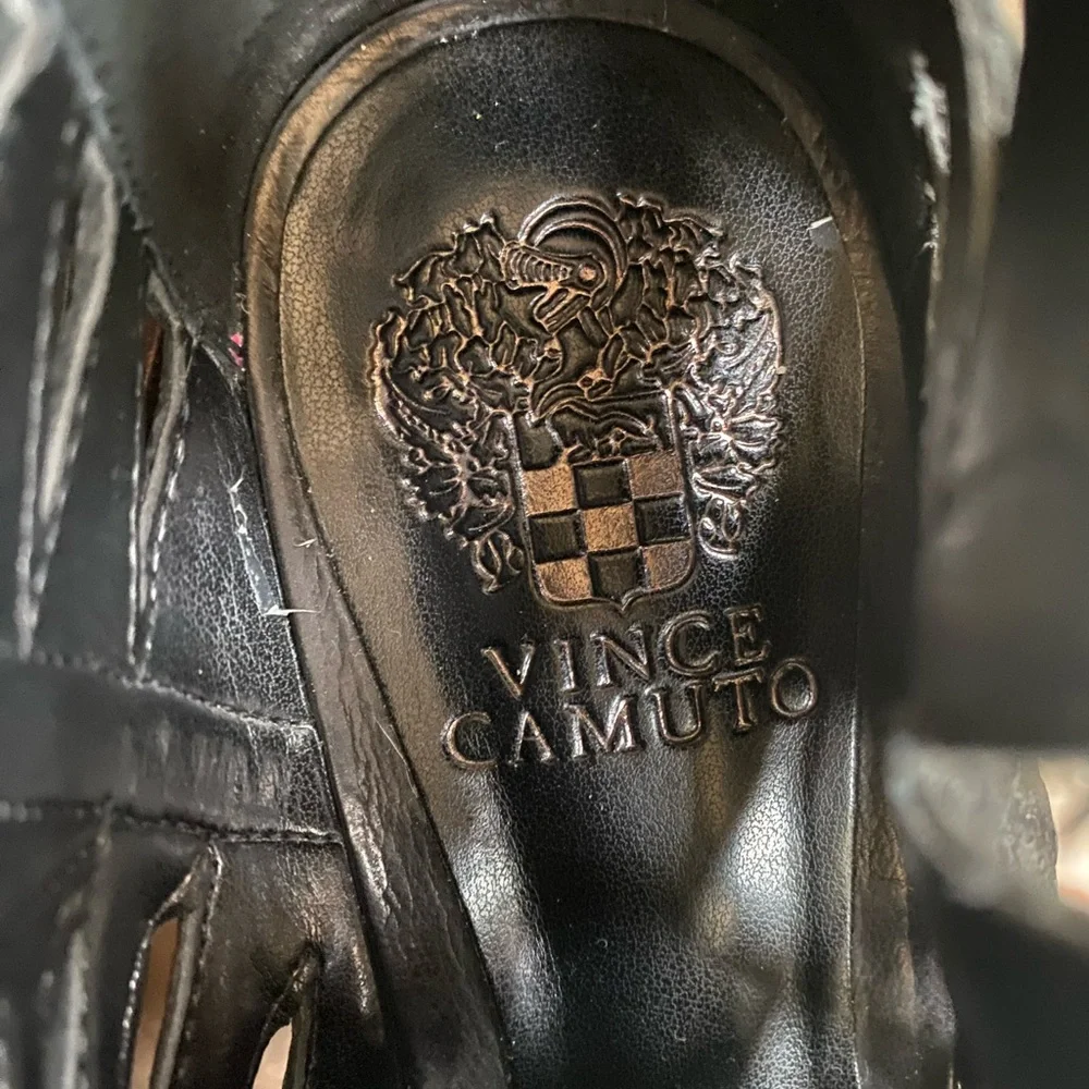 Women's Black Ankle Boots - Picture 4 of 10